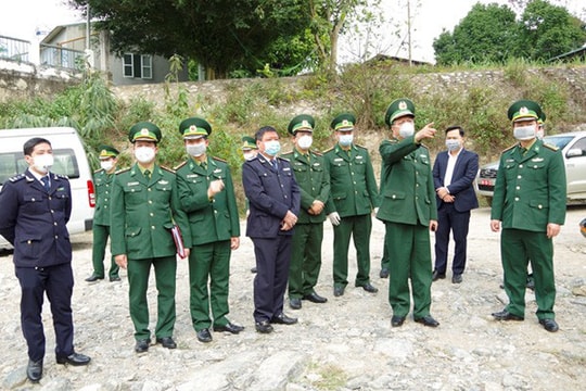 Tăng cường hàng nghìn cán bộ, chiến sĩ biên phòng lên các cửa khẩu tham gia phòng chống dịch nCoV