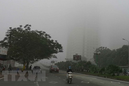 Chất lượng không khí tại Hà Nội và các tỉnh lân cận tiếp tục ở mức xấu