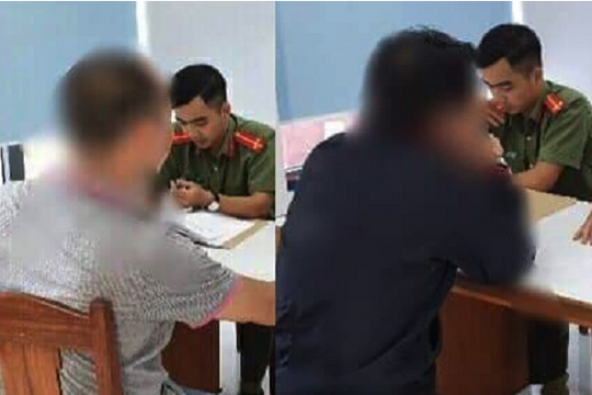 Lập trang Facebook báo chốt CSGT thổi nồng độ cồn, 2 thanh niên bị gọi lên công an