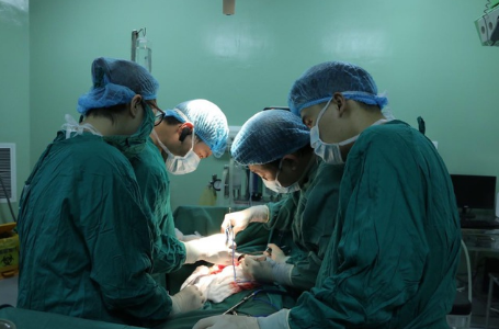 Cắt bỏ thành công khối u gần 5 kg cho cụ bà 80 tuổi