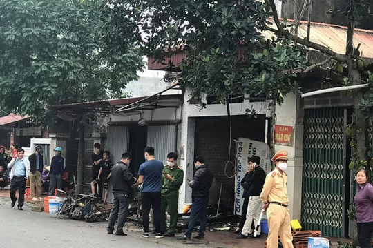 Hưng Yên: Cháy nhà trong đêm, 4 người trong gia đình thương vong