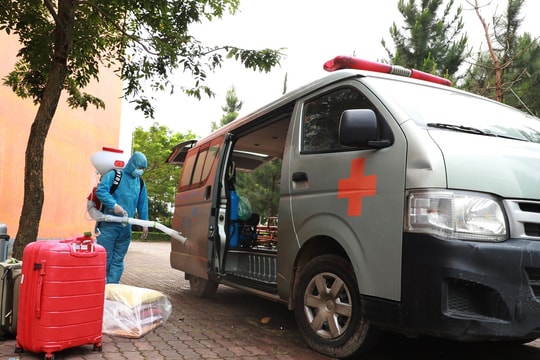 Ảnh: Bên trong khu cách ly ở ký túc xá đẹp nhất ở Hà Nội