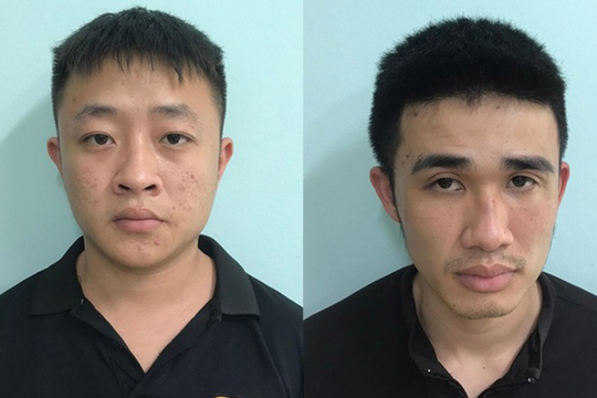 Hà Nội: 2 thanh niên trộm xe máy cầm bình xịt hơi cay tấn công cảnh sát