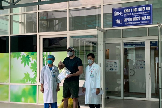 Thêm 5 bệnh nhân mắc COVID-19 khỏi bệnh, Việt Nam chữa khỏi 90 ca