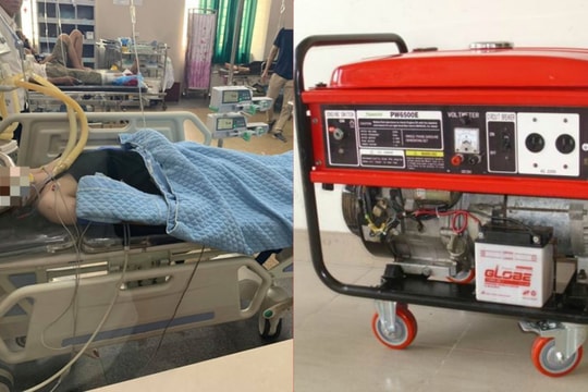 Đau lòng những cái chết không báo trước vì ngạt khí do dùng máy phát điện