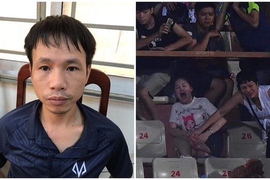 Cổ động viên đốt pháo sáng trên SVĐ Hàng Đẫy lĩnh án 4 năm tù