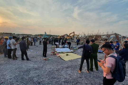 Khởi tố vụ sập công trình ở Đồng nai khiến 10 người thiệt mạng