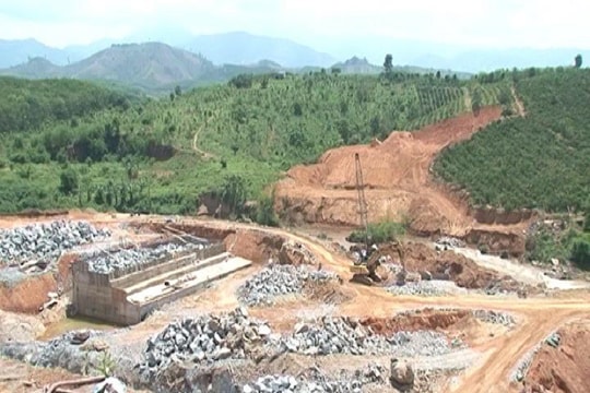 Sập công trình ở Kon Tum, 3 người chết, 3 người bị thương