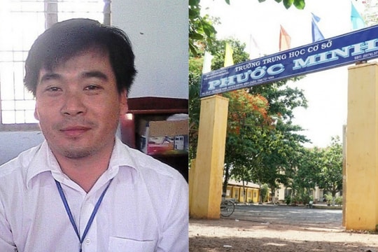 Tạm giữ hình sự thầy giáo dâm ô với 4 nam sinh lớp 9 ở Tây Ninh