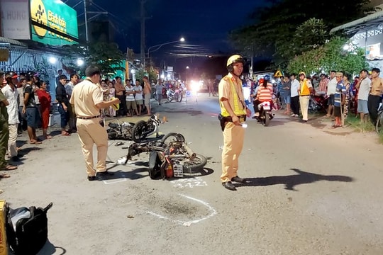 Bỏ chạy sau khi gây tai nạn, nam thanh niên đi xe máy bị tông tử vong