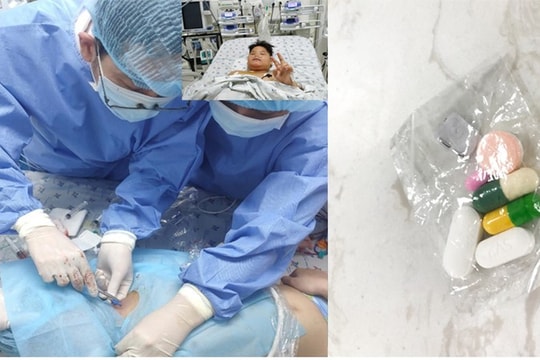 Bé trai suýt mất mạng vì mẹ tự ý cho uống thuốc đau họng