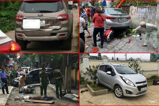 Điểm lại những vụ nữ tài xế lùi xe bất cẩn gây tai nạn kinh hoàng