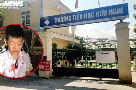 Khởi tố người đàn ông đánh nam sinh lớp 1 dã man để giải quyết mâu thuẫn cho con