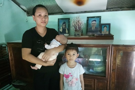 Góa chồng, người phụ nữ nghèo lo sợ mất con khi không có tiền phẫu thuật tim bẩm sinh