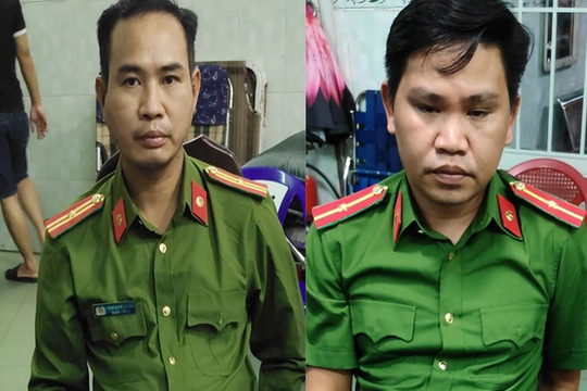 Bắt 2 kẻ giả danh Cảnh sát hình sự đến nhà dân đọc lệnh bắt người