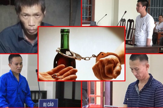 Nhiều vụ án thương tâm do đối tượng nghiện rượu bị ảo giác gây ra 