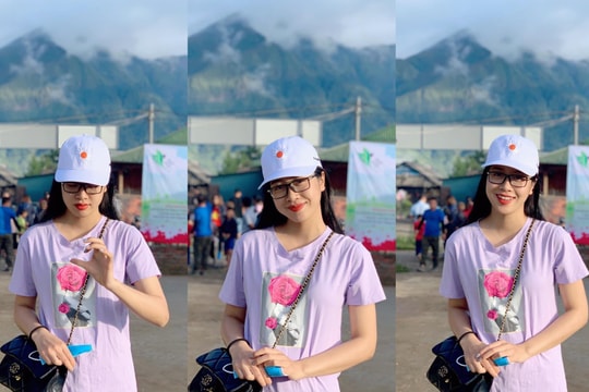 Vẻ ngoài xinh đẹp của nữ tiếp viên hàng không vào chung kết HHVN 2020