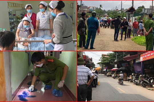 Bé trai 5 tuổi bị cha chém nguy kịch và thảm kịch người tâm thần gây án