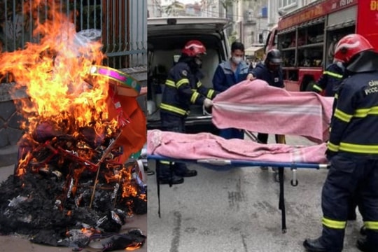 4 người tử vong ở Hà Nội và những hậu quả khủng khiếp do đốt vàng mã