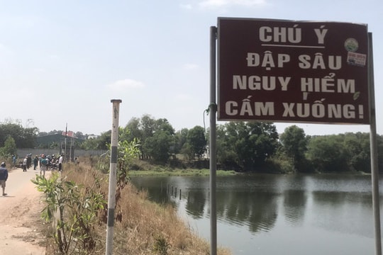 Đi tắm hồ, 2 chị em ruột đuối nước thương tâm ngày mùng 6 Tết