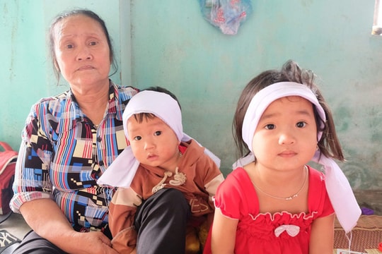 Xót xa gia cảnh 2 đứa trẻ có bố mất do tai nạn giao thông, mẹ bị tim bẩm sinh, ốm yếu