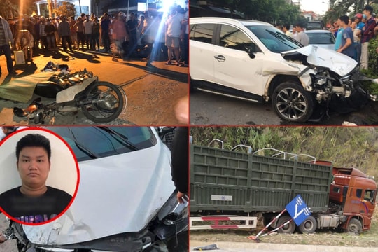 Hàng loạt vụ tai nạn giao thông nghiêm trọng do tài xế sử dụng rượu bia