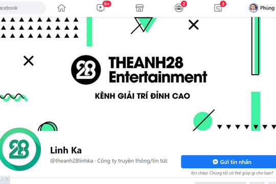 Trang Fanpage Linh Ka sẽ được đổi tên thành Theanh28  Linh Ka