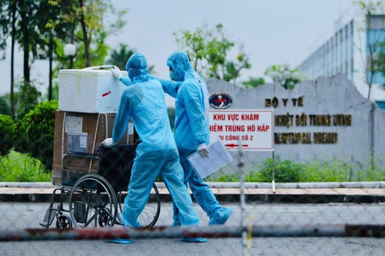 Sáng 6/5: Thêm 8 ca mắc COVID-19 tại Bệnh viện Bệnh Nhiệt đới Trung ương cơ sở Đông Anh