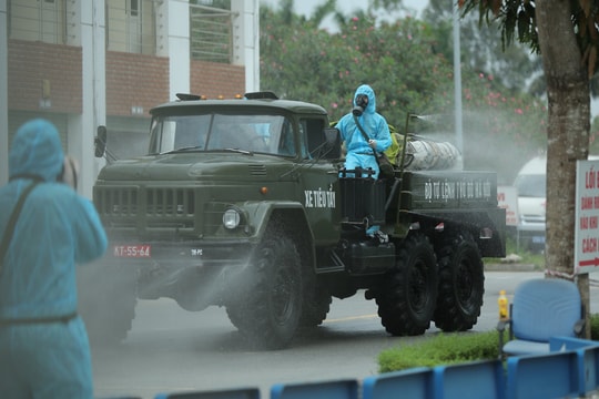 Bộ Tư lệnh Thủ đô, Binh chủng Hóa học tham gia khử khuẩn toàn bộ Bệnh viện K