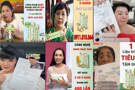 Hàng loạt nghệ sĩ Việt “mắc u xơ, u nang” khi quảng cáo cho viên sủi Shioka?