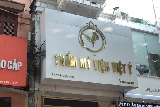 Bất chấp lệnh cấm vì COVID-19, Thẩm mỹ viện Việt Ý vẫn hoạt động "chui"?