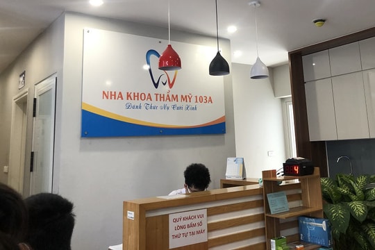 Phòng khám Nha khoa thẩm mỹ 103A ngang nhiên hoạt động chui sẽ bị xử lý thế nào?