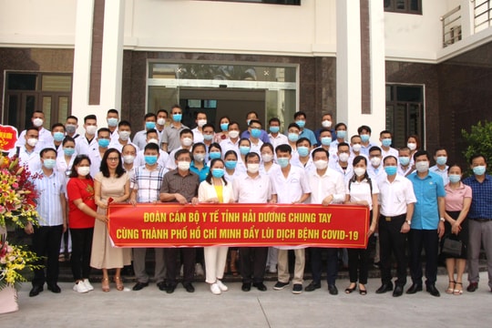 41 y bác sĩ Hải Dương "nam tiến" giúp TP.HCM chống dịch