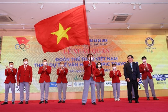 Herbalife đồng hành tổ chức Lễ xuất quân Đoàn thể thao Việt Nam tham dự Olympic Tokyo 2020