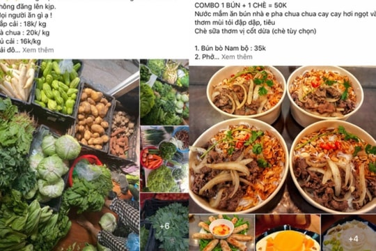 Mùa dịch, chị em lập chợ chung cư online, tấp nập mua bán cả ngày