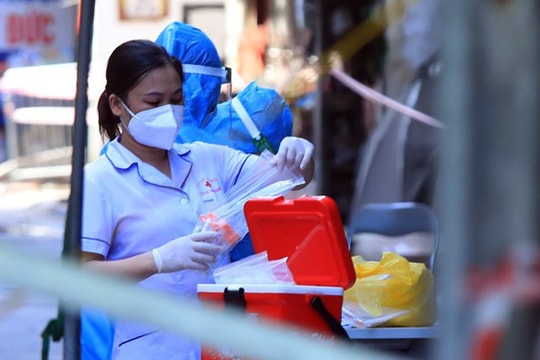 Hà Nội thêm 28 ca dương tính SARS-CoV-2, có 15 ca tại "ổ dịch" Thanh Xuân Trung