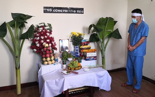 Cha mất, nam điều dưỡng BV Hữu Nghị nén đau thương chống dịch ở Tiền Giang
