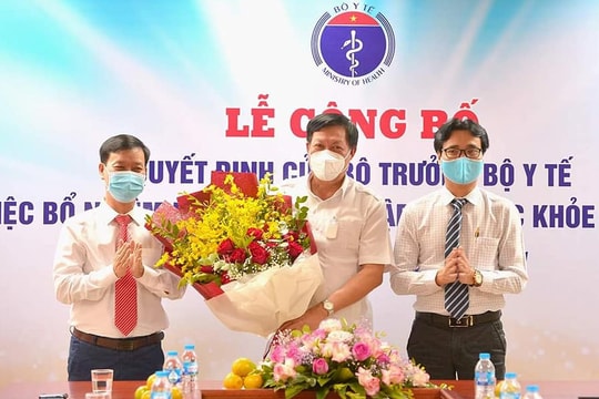 Bộ Y tế bổ nhiệm 2 Phó Tổng biên tập Báo Sức khỏe & Đời sống