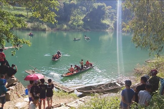 Tìm thấy thi thể nạn nhân cuối cùng trong vụ lật thuyền trên sông Gâm, Hà Giang