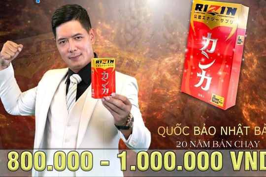 Sản phẩm Rizin quảng cáo sai phép