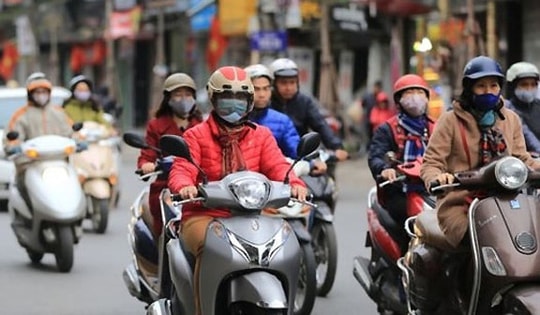 Đợt gió mùa Đông Bắc đang tràn xuống Hà Nội sẽ gây rét thế nào?