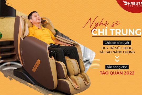 NSƯT Chí Trung và bí quyết sống khỏe sẵn sàng cho Táo quân 2022