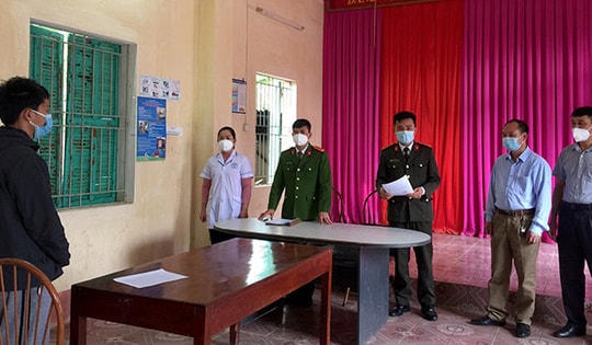 Cố tình khai báo y tế gian dối, phạt 15 triệu đồng