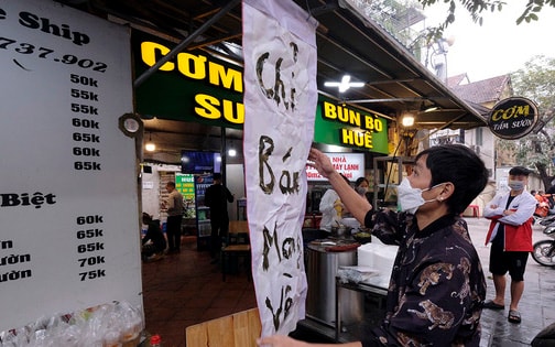 8 quận "vùng cam" ở Hà Nội kinh doanh đìu hiu, bán hàng cầm chừng