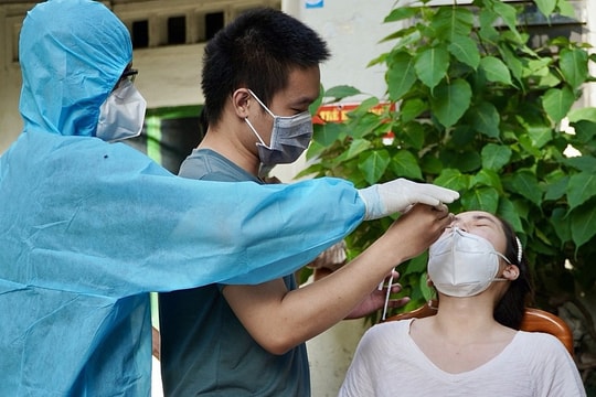 Test nhanh nhiều có gây hại cho mũi?