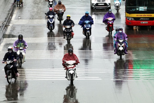 Từ ngày 21-29/1, các khu vực đều mưa dông, Bắc Bộ trời tiếp tục rét