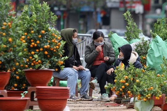 Ảnh: Dân Hà Nội hối hả du xuân, sắm Tết ngày cuối năm