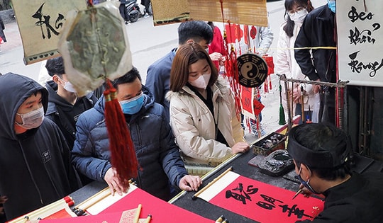 Xin chữ đầu năm: Nét đẹp văn hoá truyền thống hiếu học của dân tộc Việt