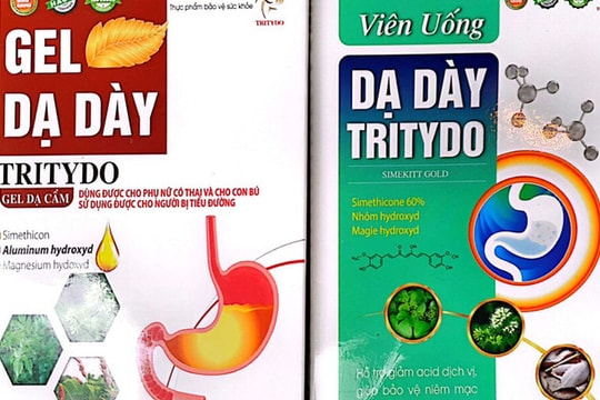 Hai sản phẩm của Công ty Dược phẩm Tritydo Hưng Phước bị tạm dừng lưu thông trên thị trường