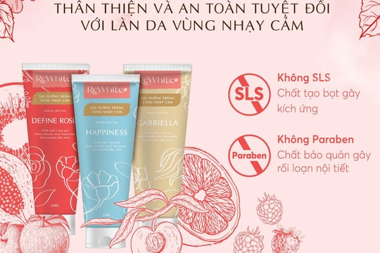 Loại bỏ thâm sạm vùng nhạy cảm nhờ chiết xuất thiên nhiên kết hợp với công nghệ hiện đại